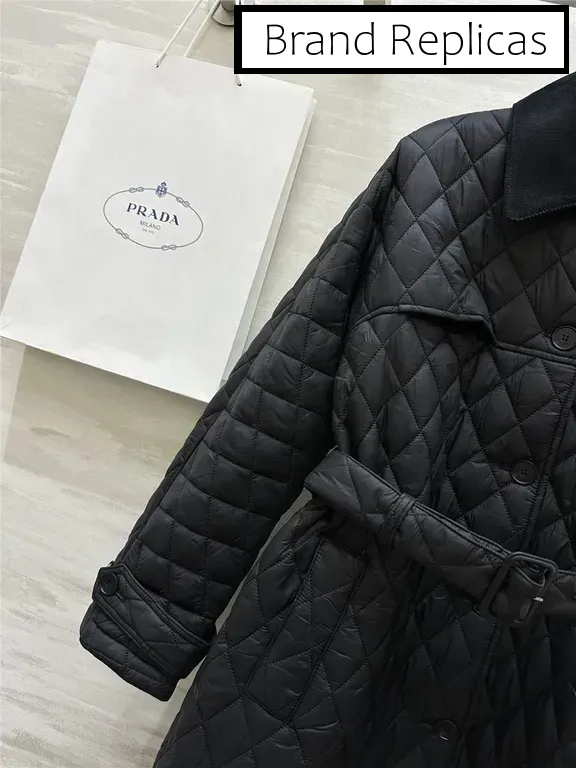 Prada long cotton coat